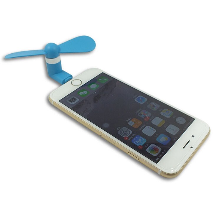 Quạt Mini Silicon gắn Iphone Ipad Ipod độc đáo (giao mãu ngẫu nhiên) | BigBuy360 - bigbuy360.vn