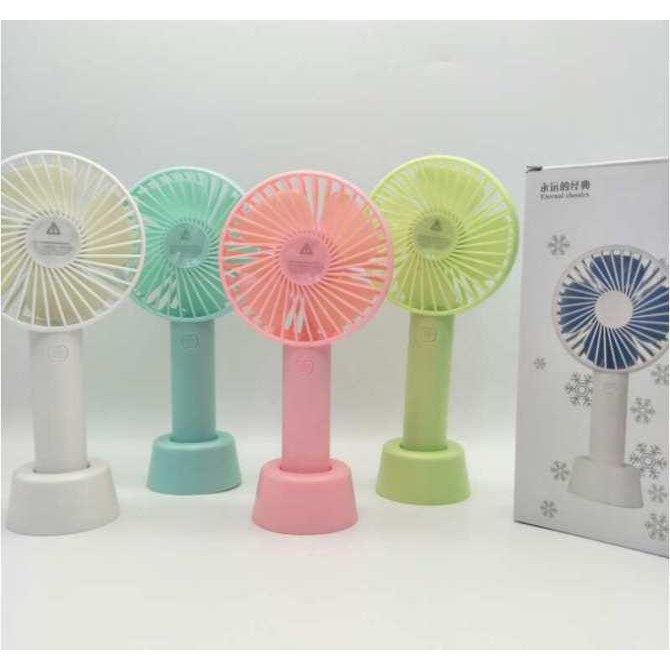 Quạt Tích Điện Mini Cầm Tay