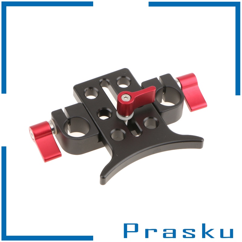 [PRASKU]Universal 15mm Lens Support with 50mm Adjustable Height and Adjustable Trimmer