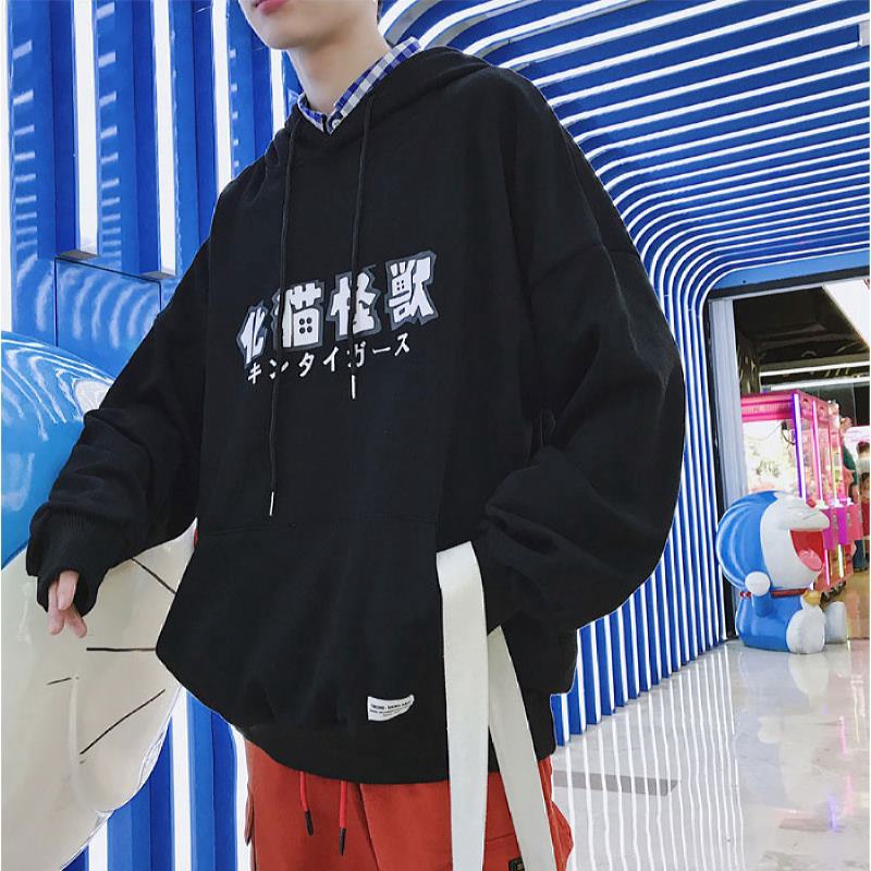 Áo hoodie vải nỉ tay dài kiểu năng động cho nam | BigBuy360 - bigbuy360.vn