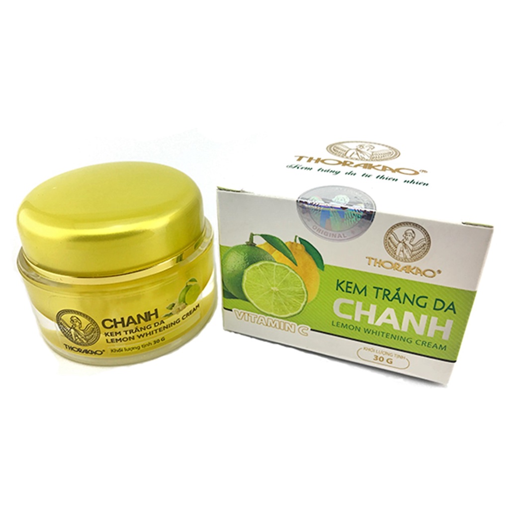 Kem dưỡng trắng da chanh Thorakao - Dưỡng da trắng sáng 30g