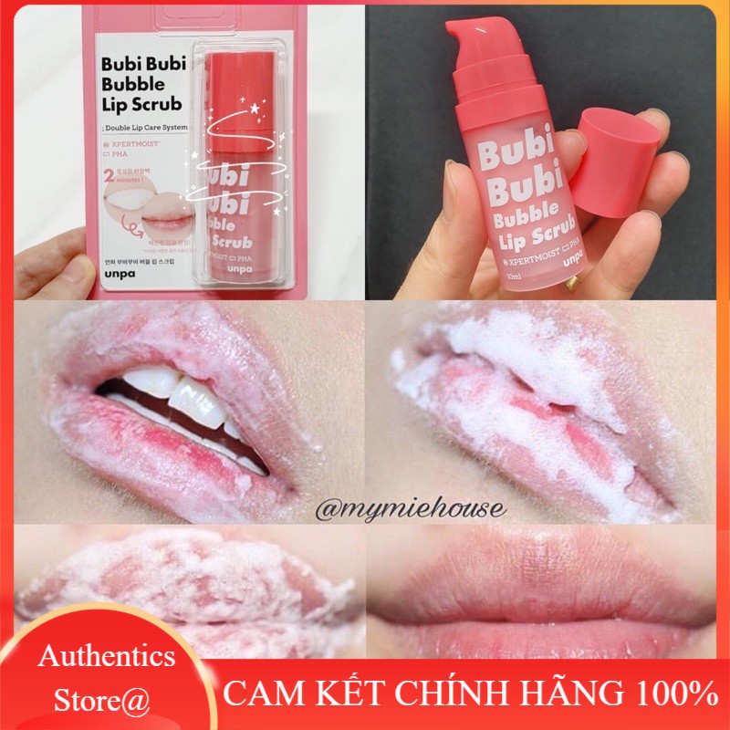 TẨY TẾ BÀO CHẾT SỦI BỌT - THẢI ĐỘC CHO MÔI BUBI BUBI LIP | BigBuy360 - bigbuy360.vn