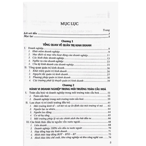 Sách - Giáo Trình Quản Trị Kinh Doanh (DN)
