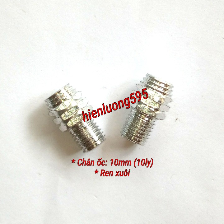 Ốc chân gương xe máy hình mặt cười