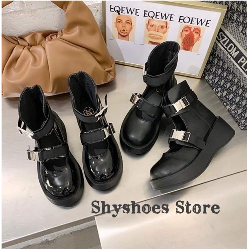 (Có Sẵn) Giày Lolita Mary Jane Kiểu dáng sandal đế cao 5cm | BigBuy360 - bigbuy360.vn