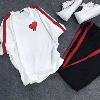 Bộ phối viền BT21 BTS _có in tbeo yêu cầu
