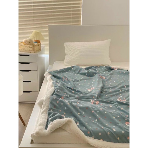 Chăn cừu gấu teđy dành cho bé hàng loại 1 kích thước 2m×2m3 dầy ,mềm ấm áp loại 1