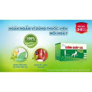 Cốm Giấp Cá EXTRA - DƯỢC TÂM DƯỢC - 30 gói x 3g