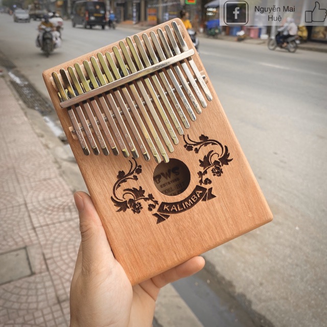 Đàn kalimba BWS 17 phím ( tặng đủ phụ kiện - bao test )