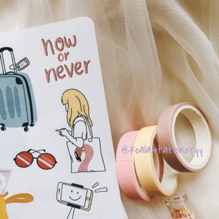Bullet Journal Sticker - Du lịch 2