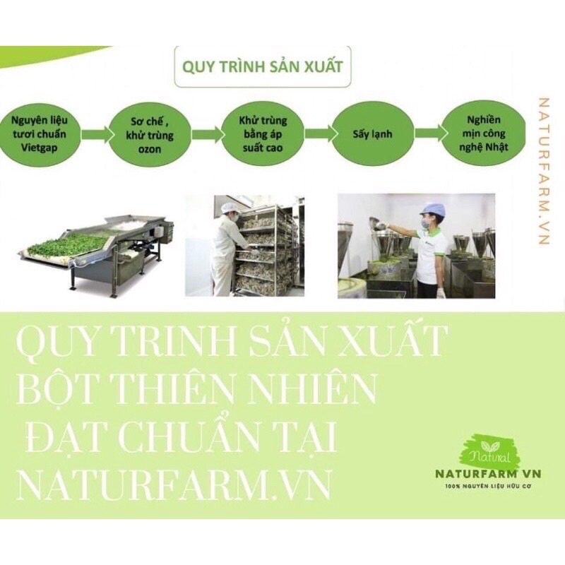 100gr bột diếp cá đặt mặt nạ , thanh nhiệt