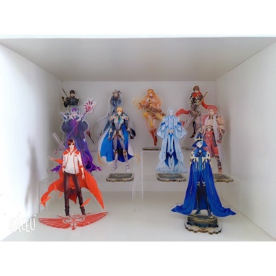 Kệ mica chữ U trưng bày standee, tượng, doll, figure, mỹ phẩm...