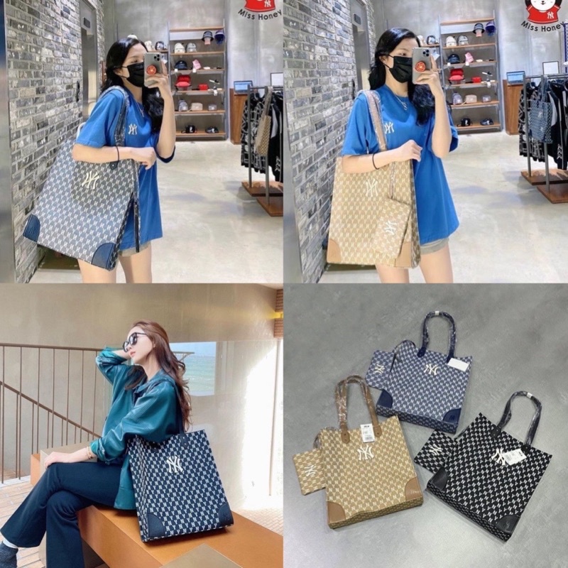 (HÀNG SẴN CHUẨN HÃNG)(ảnh thật) Túi Tote m /lb Monogram JAC QUARD Shopper Bag | BigBuy360 - bigbuy360.vn