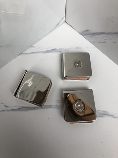 Kẹp kính Kim Khí Dung Anh kẹp kính inox hình vuông chuyên dụng, kẹp kính các loại