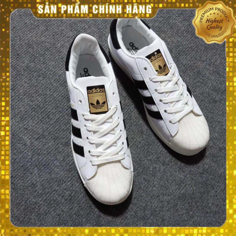 Giày Sneaker Nam Nữ Trắng Adidas Mũi Sò , Das Sò Đủ Size Nam Nữ  [ẢNH THẬT]
