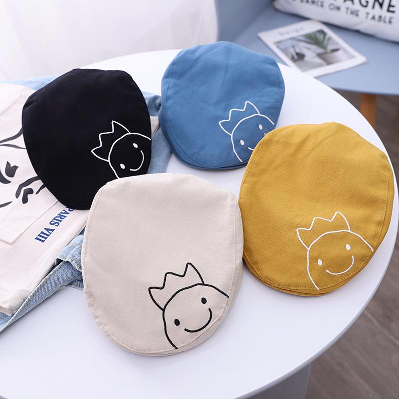 Nón Beret Phong Cách Hàn Quốc Xinh Xắn Dành Cho Các Bé