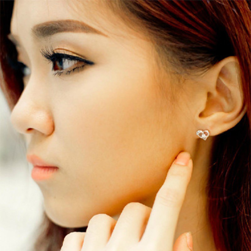 Bông tai bạc 925 Trang sức thời trang cho phụ nữ