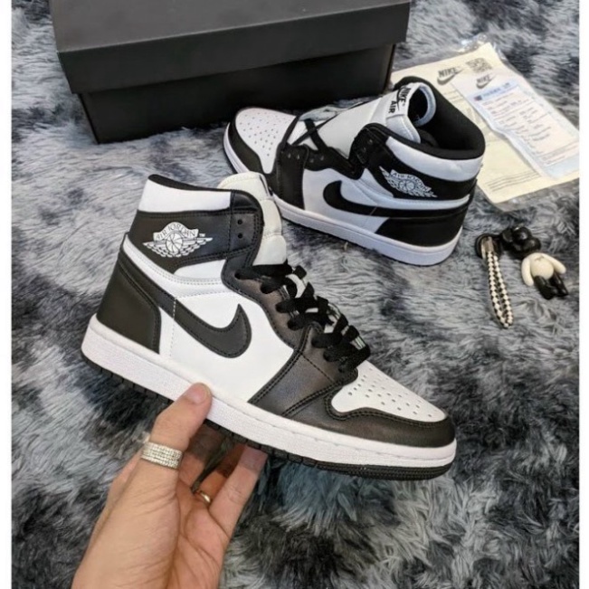Giày Thể Thao Jordan cao cổ đen trắng bản 11 Trung Full Box Bill đủ size 36-43 | BigBuy360 - bigbuy360.vn