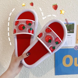 Dép trái cây đế tròn mềm - 201