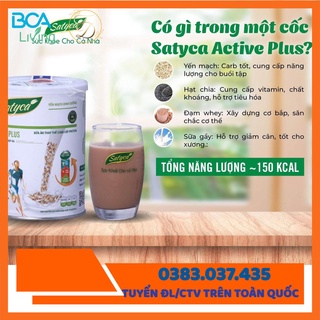 Sữa yến mạch dinh dưỡng Satyca