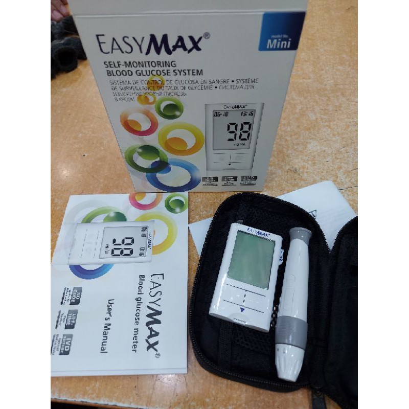 [Chính hãng] Máy đo đường huyết EasyMax Mini của Mỹ (Kèm 25 que thử)