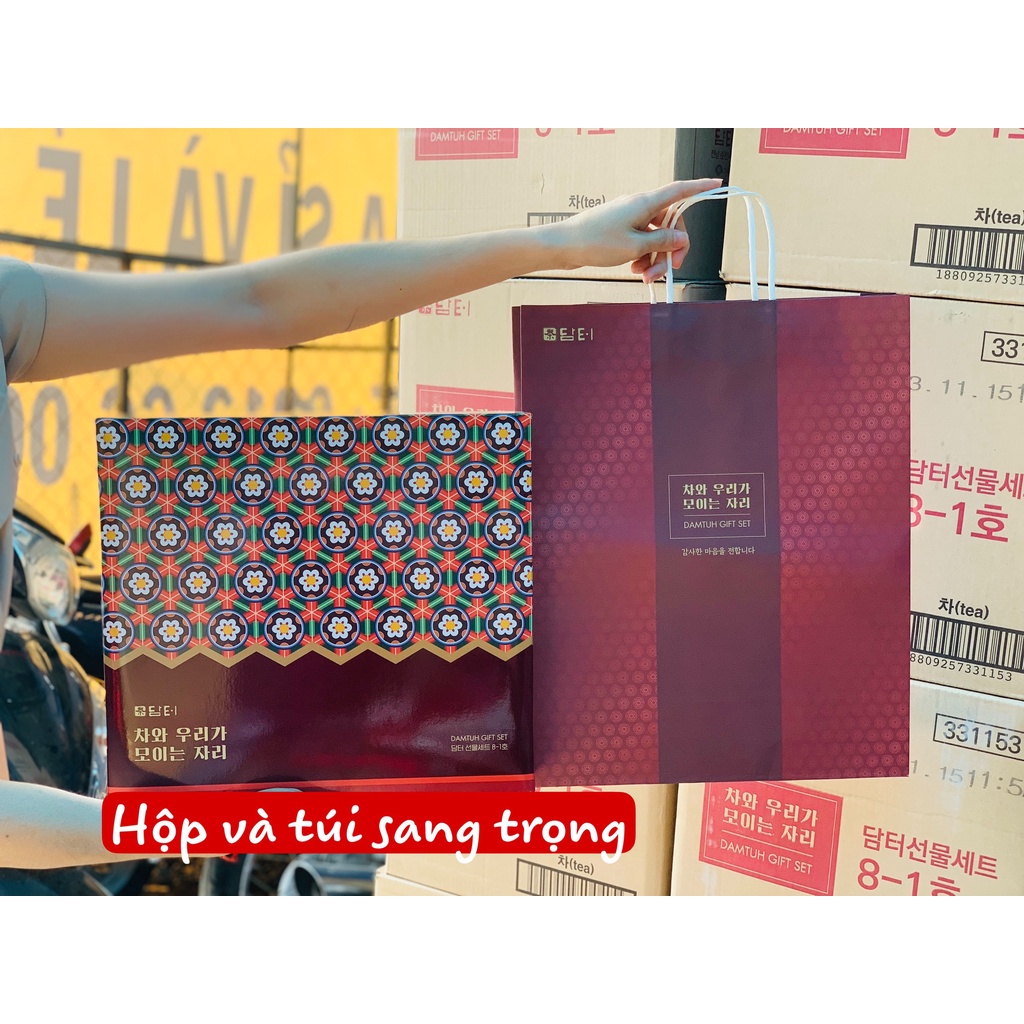 Hộp TRÀ DINH DƯỠNG DAMTUH 4 MÓN HÀN QUỐC