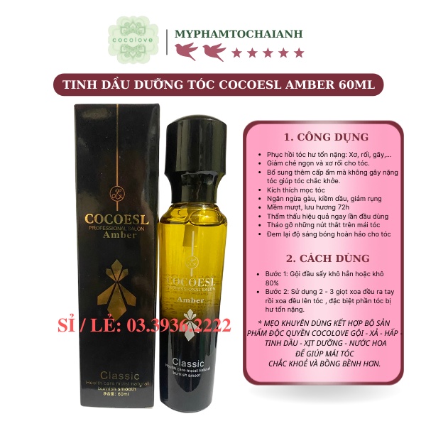 Tinh Dầu Dưỡng Tóc