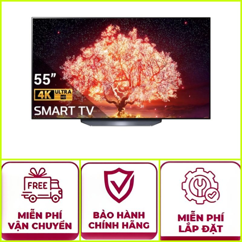 Smat Tivi LG OLED55C1PTB < Giá rẻ > chính hãng BH: 24 tháng tại nhà từ nhà sản xuất trên toàn quốc