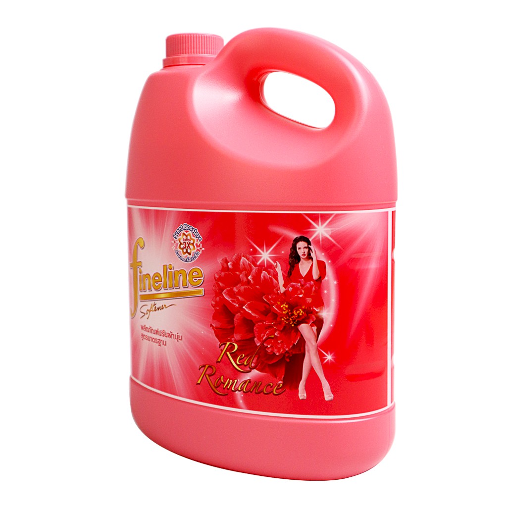 [HÀNG CHÍNH HÃNG] Nước Xả Vải Fineline Thái Lan Màu Đỏ 3500ml