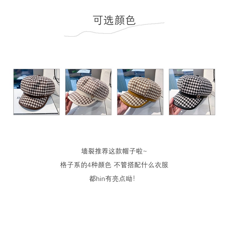 Mũ nồi họa sĩ thời trang thu đông phong cách Nhật Bản cho nữ