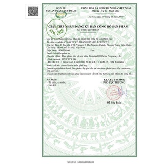 Dha bầu bioisland úc 60v