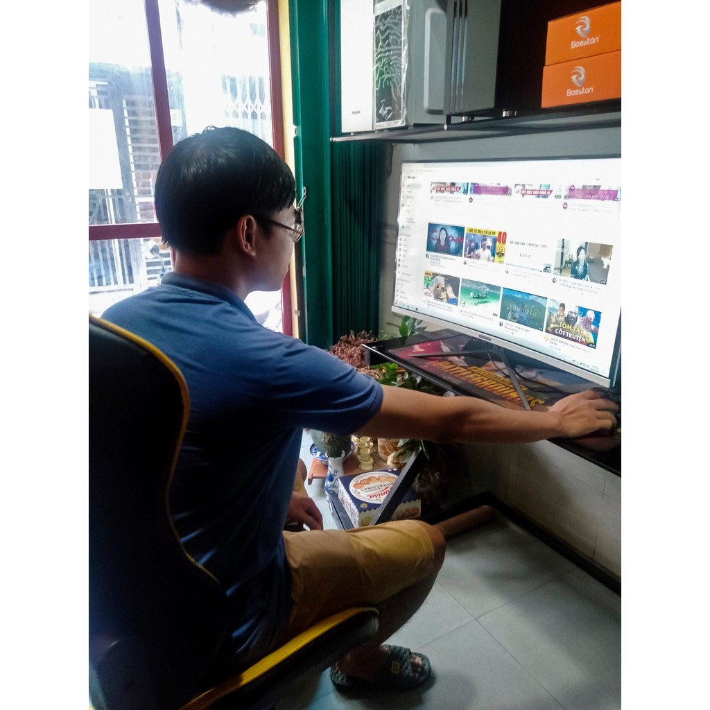 Màn hình Gaming 32Inch cong - Full Viền 75Hz - Mới SONGREN - BH 2 năm | BigBuy360 - bigbuy360.vn