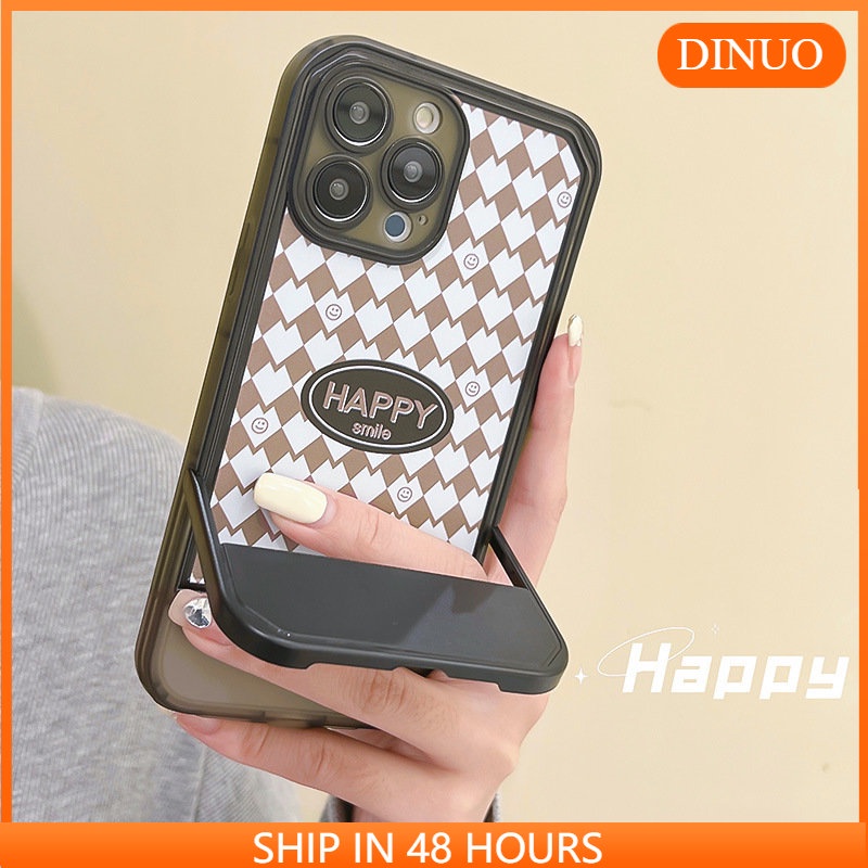 Ốp Điện Thoại Kèm Giá Đỡ Tàng Hình Họa Tiết Hoạt Hình Dễ Thương Cho iphone 14 / 13Pro 12 / xs / 6 / 7 / 8PLUS