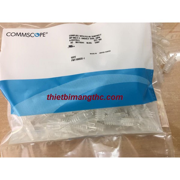 Đầu chụp mạng trong Cat5 và Cat6 bấm patchcord, túi 100