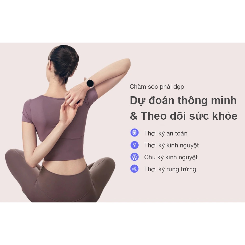 Đồng hồ thông minh Xiaomi Imilab W11 Bản Quốc Tế (Màu Hồng)