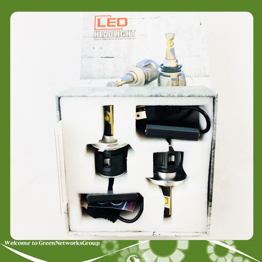 Đèn pha siêu sáng E70 chân H4 loại cao cấp