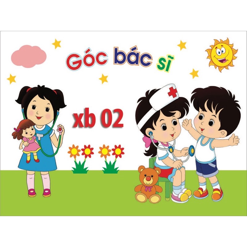 TRANH GÓC DECAN cắt sẵn - Trang trí mầm non