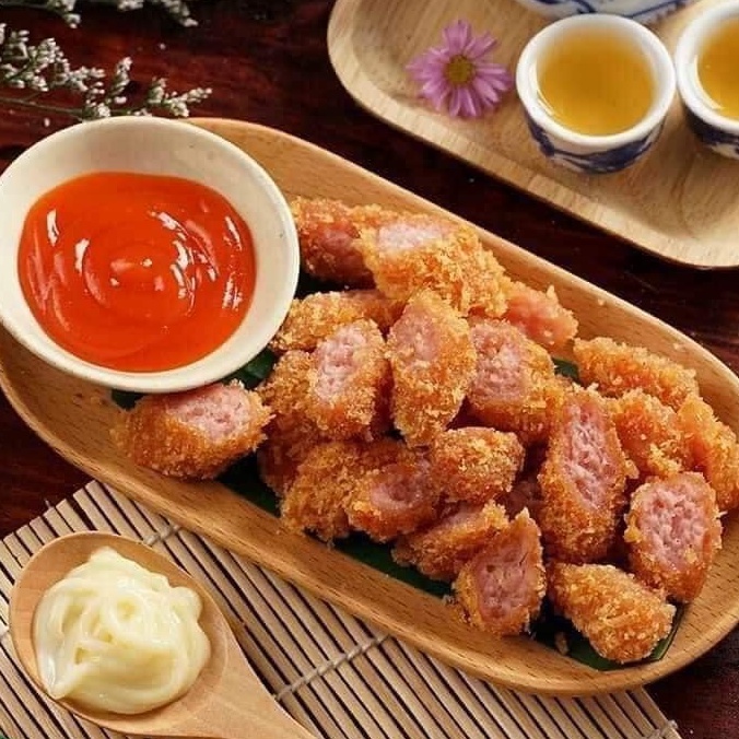 [HOẢ TỐC HCM] 500g Nem Chua Rán Hà Nội NUONGFOOD