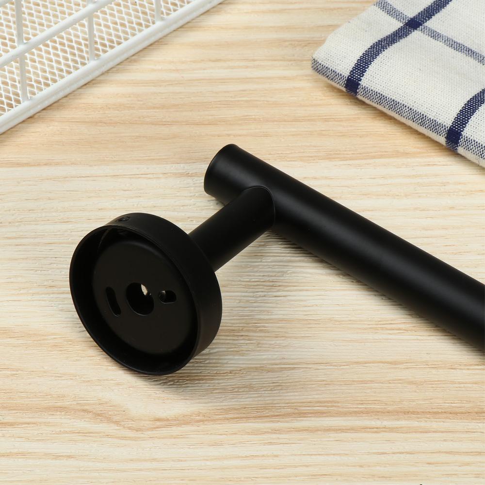 Giá Đỡ Cuộn Giấy Vệ Sinh Màu Đen Nhám Bằng Thép Không Gỉ Hiệu Kat1