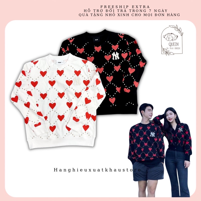 Áo NỈ NY Sweater MLB LIKE Hàng Xuất Xịn Chất Nỉ Siêu Đẹp loại 1