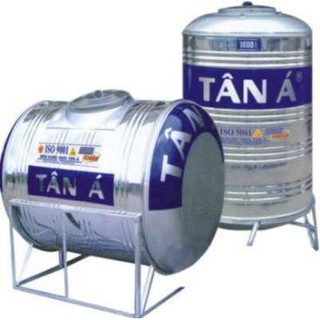 Bồn nước inox Tân Á  310L,500L,700L,đứng ngang ✅Miễn phí vận chuyển nội thành, ngoại thành tùy khu vực