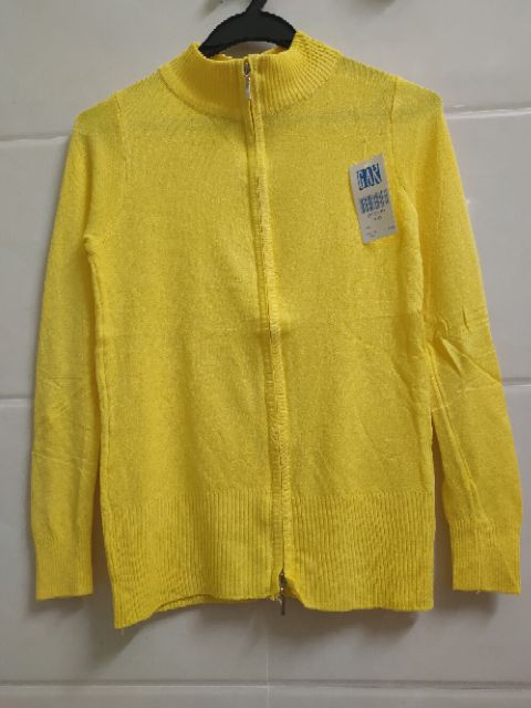 Áo khoác len dây kéo trơn | BigBuy360 - bigbuy360.vn