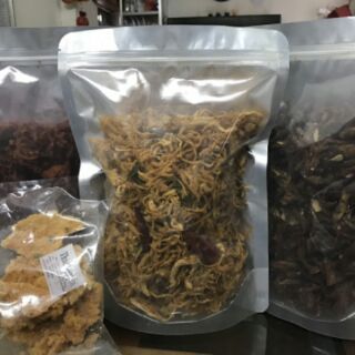 Khô heo cháy tỏi - 500gr