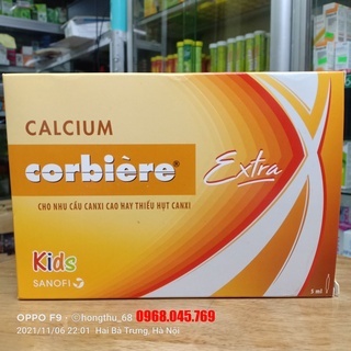 Calcium Corbiere extra hộp 30 ống 5ml