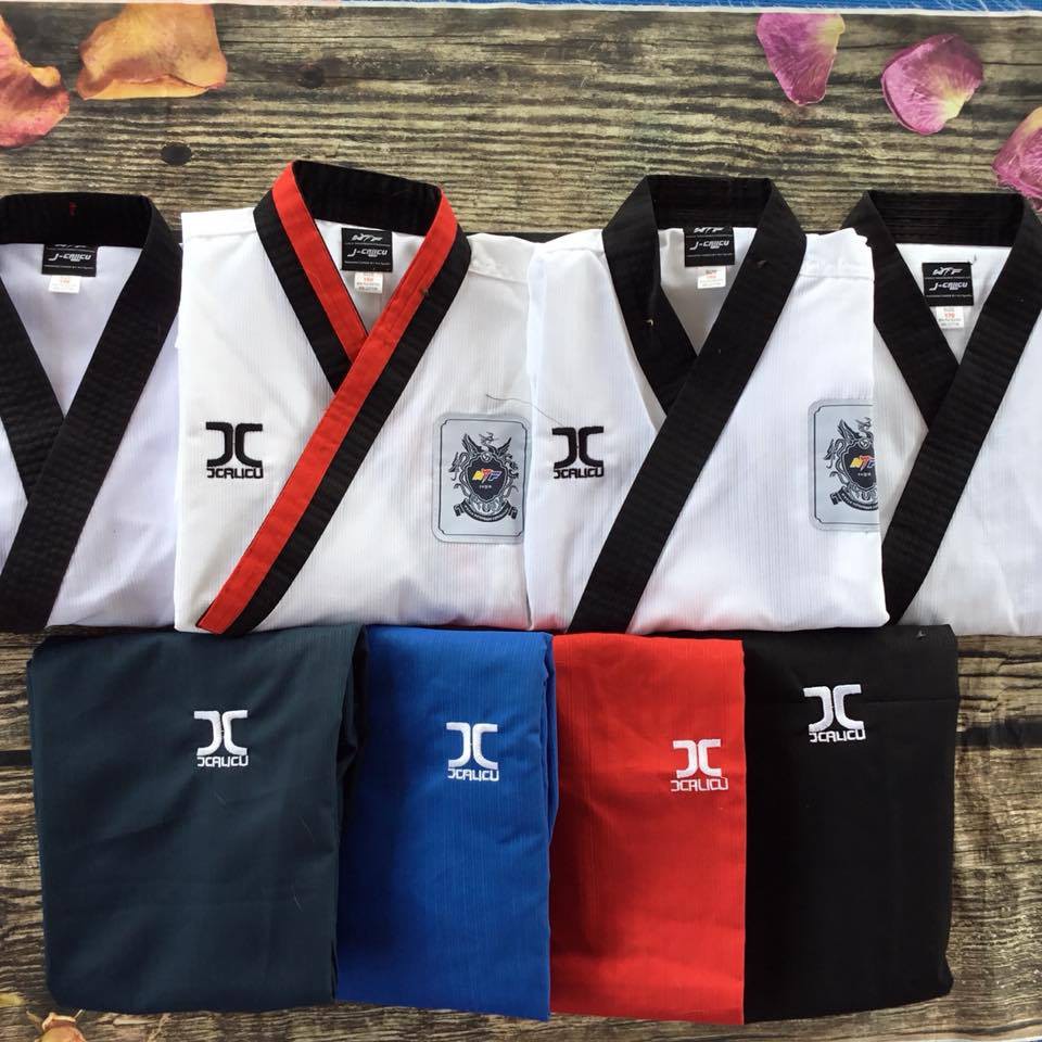 [Sale Siêu Khủng] Võ phục Quyền Nam Nữ JC - Jcalicu Taekwondo Classic