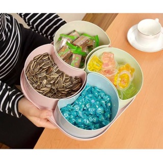 Khay mứt kẹo lúa mạch vuông