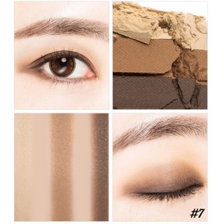SALE Phấn mắt 3 màu Missha