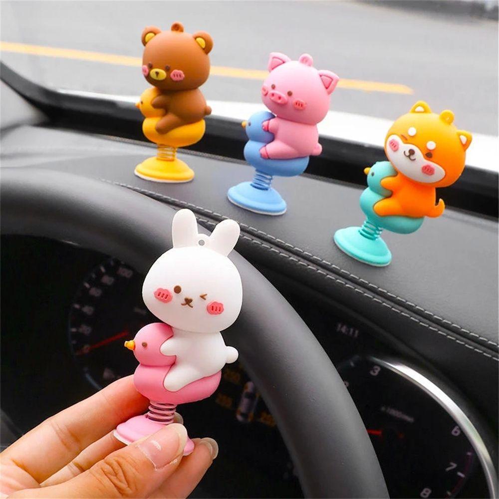 Đồ trang trí Động Vật Lắc Đầu Dễ Thương Trang Trí Bảng Điều Khiển Xe Hơi