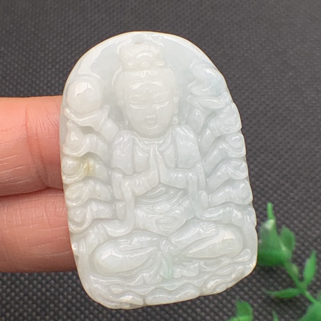 Thiên thủ thiên nhãn phong thủy ngọc cẩm thạch/Ngọc phỉ thúy tự nhiên