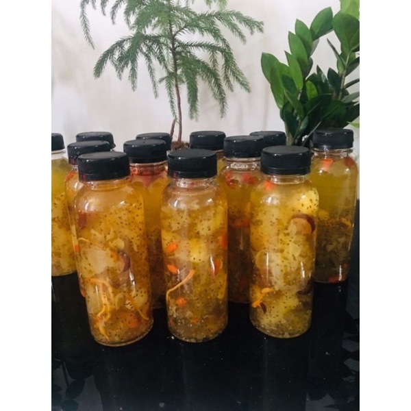 Chai Nhựa Tròn Miệng Rộng 330ml. Nhựa Dày Dặn